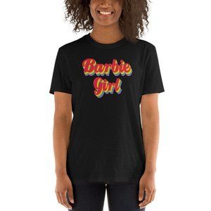 Barbie Girl Shirt, Rainbow Colors T-Shirt